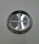 Viking Rangetop Chrome Knob Bezel PB010208. Fixed Price $34.95.