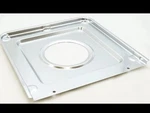Stanco 9" X 9.25" Chrome Square Gas Range Drip Pan, 950S Pack. Fixed Price $9.99.