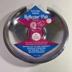 Stanco Reflector Pan 8" Chrome-plated Steel Fits Electric Range Notched 602-8USA. Fixed Price $17.95.