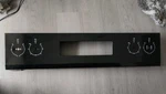 Whirlpool Range Console Panel Black Part W11707070. Fixed Price $49.00.