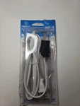 6' Cord Set Westinghouse With Snap-in Pigtail Candelabra Base Socket White B6. Fixed Price $9.60.