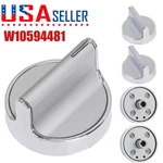 W10594481 Stainless Steel Stove Knob For Whirlpool Gas Cooktop Range/oven. Fixed Price $9.69.