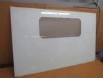 Range Oven Door Glass Panel (white) Part # WB57K10086. Fixed Price $94.98.