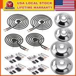 330031 Receptacle Burner Kit MP22YA Range Element Set W/(4) Drip Pans. Fixed Price $57.99.