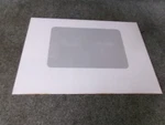 WB56T10040 Range Oven Outer Door Glass 29 7/16" X 20 5/8" - White. Fixed Price $70.00.
