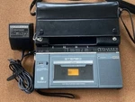 Operation Check National Stereo Radio Cassette Recorder RX-2700 Travel Leather. Fixed Price $854.15.