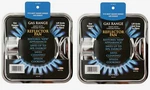 2 Stanco Steel Reflector Pan Gas Range Fits Most Square Burners Heavy-duty 900-S. Fixed Price $17.19.