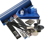 Composeal Quick Pitch And Royal Square Drain Complete Shower Kit. Fixed Price $436.50.