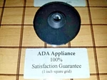 Pair (2) Thermador Range Knob Grommets 14-61-359, 00421534,. Fixed Price $26.95.