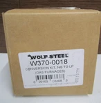 Wolf Steel W370-0018 Conversaion Kit Ng To Lp For Gas Furnace New Sealed. Fixed Price $174.99.