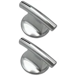 (2) Stove Burner Knob Replacement For Jenn Air 74007918 Chrome Oven Control. Fixed Price $22.03.