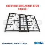 Kitchenaid Stove Oven Range Black Grate WPW10260069 Set. Fixed Price $89.99.