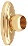 Alno A8046-PB Classic Traditional Bath Shower Rod Brackets Only Polished Brass. Fixed Price $99.96.