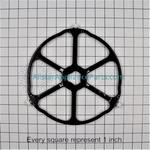 Ge Microwave Glass Tray Support WB06X10775. Fixed Price $123.99.