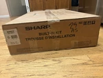 Sharp 27" Flush Mount Built-in Trim Kit For Microwave Oven RK94S27F. Fixed Price $134.99.