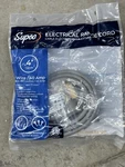 Supco Electrical Range Foot Power Cord, 40 Amp, 3 Prong Wire. Fixed Price $15.00.