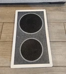 Part # JXDR50 Genuine Oem Electric Cooktop Radiant Glass Module White. Fixed Price $365.00.