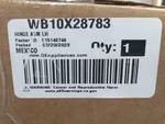 Range Door Hinge WB10X28783. Fixed Price $20.00.