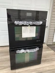 New Jenn Air 30" Double Wall Oven Built In Black JJW2730 Convection. Fixed Price $2495.00.