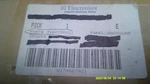 316233823 Frigidaire Range Backguard Panel Opened For Pictures. Fixed Price $75.00.