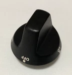 One Black Magic Chef Admiral Gas Burner Control Knob Part # 74005686 Stove Range. Fixed Price $25.00.