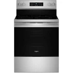 Electric Range 5.3 Cu. Ft. Smoothtop Stainless Steel Whirlpool WFES5030RS. Fixed Price $1255.99.