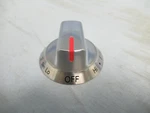 Frigidaire Electric Cook-top Stainless Single Element Knob 5304518252 (lot #52). Fixed Price $13.89.