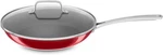 Kitchenaid Stainless Steel 12 Inch Nonstick Skillet Griddle With Glass Lid, Red. Fixed Price $43.23.