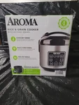 Aroma Housewares ARC914SBD 8 Cups Rice Cooker & Steamer Factory Sesled. Fixed Price $28.75.