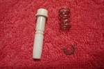 WB13T10073 General Electric Oem Range Spark Electrode With Spring & Keeper Clip. Fixed Price $29.53.