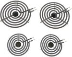 MP22YA Electric Range Burner Surface Element (2) MP15YA 6", MP21YA 8" 4PCSET. Fixed Price $33.91.