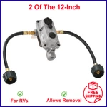 Flame King (KT12ACR-2A) 2-STAGE Auto Changeover Lp Propane Gas Regulator For Rvs. Fixed Price $49.41.