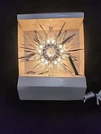 Ge Christmas 21 Lights Silver Jewel Star Tree Top. Fixed Price $24.97.