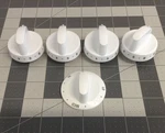 Oem Kenmore Oven Range Knob (set Of 5) 316442500(4) 316442403(1). Fixed Price $84.95.