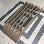 Ge Oem Cooktop Downdraft Vent Grille Cover Bisque Color WB07X10467. Fixed Price $289.95.