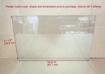Miele 4522560 Oven Door Inner Glass, H387B, H387-1B, H387-2B. Fixed Price $160.00.