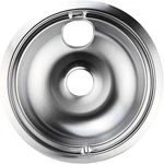 2 Electric Range Drip Pans Fitsr Or Hotpoint Stove, Chrome Finsh Two 6". Fixed Price $16.99.