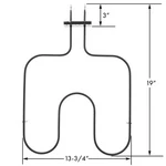 For Kenmore Range Bake Element Part Number DY32610000KM. Fixed Price $108.19.