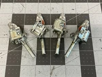 Whirlpool Amana Range Surface Burner Valve Set P# W10279614(3) W10247744(1). Fixed Price $39.95.