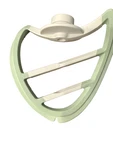 *new* Pourfect Scrape-a-bowl Beater Attachment For Kitchenaid Mixer Light Green. Fixed Price $13.99.