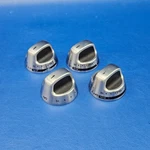 Genuine Kitchenaid Range Oven, Knob Set Of 4 # W10156260(3) W10156261(1). Fixed Price $29.99.