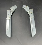 Gas Range Door Hinges (2) , WB10X21977 Oem Part Model JGBS10DEM4BB. Fixed Price $20.00.