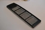 Jenn Air Vent Downdraft Fan Duct Cover Grille 207602 Black 19 3/4" X 5 1/16". Fixed Price $35.00.