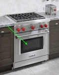 Wolf Gr Oven Door Gasket + Factory Part Hand Made Usa Asap Ship. Fixed Price $138.22.