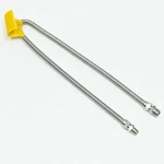 Range Oven Gas Flex Connector 5/8" Od Tube 48" Long Fittings 1/2" 3/4" M. Fixed Price $20.77.