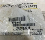 Oem Genuine Whirlpool Range Door Latch 9761013 (O7). Fixed Price $13.50.