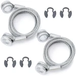 2PCS Hood Restraint Cable Kit Compatible With Peterbilt 389 388 384 Truck Rep.... Fixed Price $56.60.