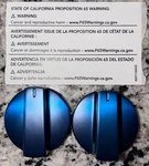 Thermador Blue Knobs Set Of 2 SGSP305TS Cooktop Replacement Oem Style Upgrade. Fixed Price $19.99.