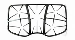 Whirlpool Jenn-air Cooktop Grates 74007986, 74007985, 74007987 Complete Set. Fixed Price $119.99.
