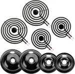 5304430149 5304430150 Black Porcelain Drip Pan Set & MP22YA Electric Range Bu.... Fixed Price $52.99.